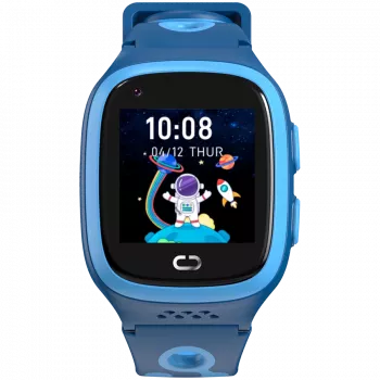 Zegarek dziecięcy Canyon ZEFIR KW-49 E-SIM 4G GPS WiFi Wideo Muzyka Gry Nauka angielskiego, Niebieski