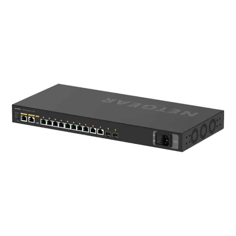 NETGEAR M4250-10G2XF-PoE+ Zarządzalny przełącznik L2/L3 Gigabit Ethernet (10/100/1000) Power over Ethernet (PoE) 1U Czarny