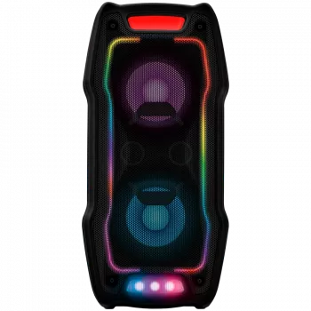 Głośnik SVEN PS-730, czarny (100W, TWS, Bluetooth, FM, USB, microSD, wyświetlacz LED, 4400 mAh)