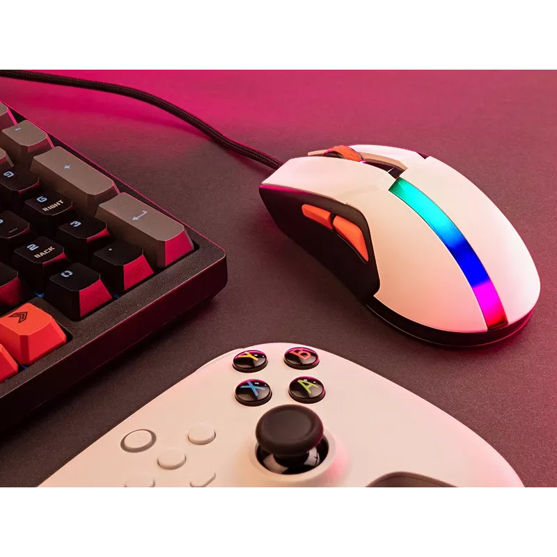 Mysz Tracer 47417 Gamezone Cool biały RGB USB