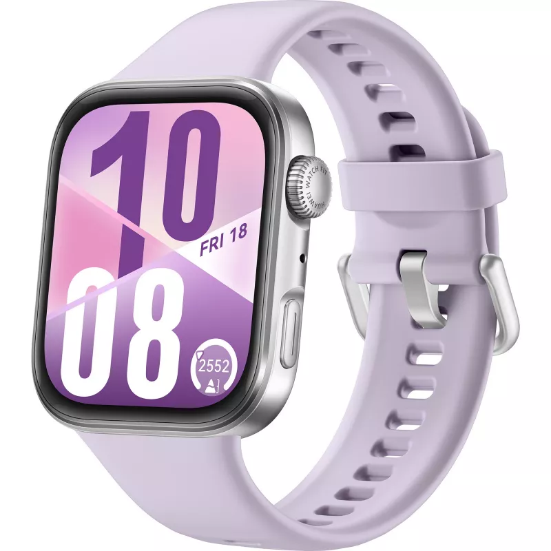 Huawei Watch Fit 4 (Seiya-B19F) Fioletowy pasek z fluoroelastomeru