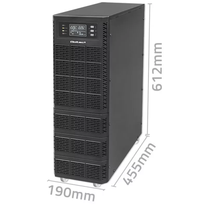 Zasilacz awaryjny UPS QOLTEC 52283 6kVA 6000W PF 1.0