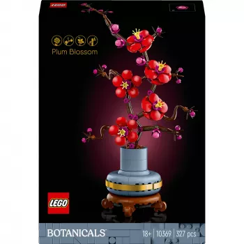 LEGO Icons Dekoracyjny Zestaw Kwiat Śliwy 10369, Wielokolorowy