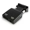SAVIO CL-145 konwerter VGA do HDMI, audio, Full HD, czarny