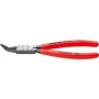 Knipex 44 31 J12 - pierścień zabezpieczający - stal - plastik - czerwony (44 31 J12)