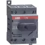 ABB OT80F3 - 3P - Wiczerwony - Czarny - IEC 60947-3 / UL 508 / CSA C22.2 No. 14 - 600 V - 52,5 mm