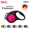 Flexi New Neon S 5 m automatyczna smycz dla psa