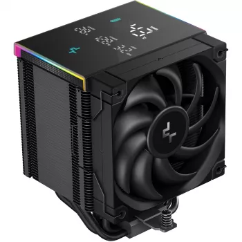 Chłodzenie powietrzne DeepCool AK500 Digital Pro 12 cm czarne łożysko hydrodynamiczne