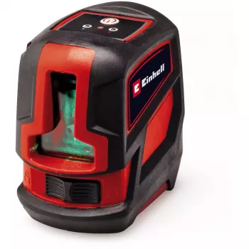 Poziomica laserowa Einhell TC-LL 2 G — samopoziomująca zielona krzyżowa i linia 360°