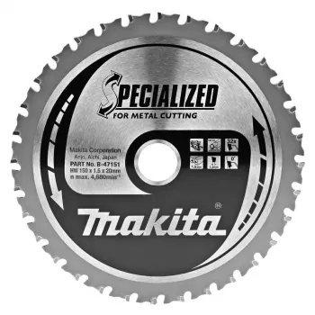 TARCZA DO PIŁY TARCZOWEJ DO METALU MAKITA 150x20x32Z