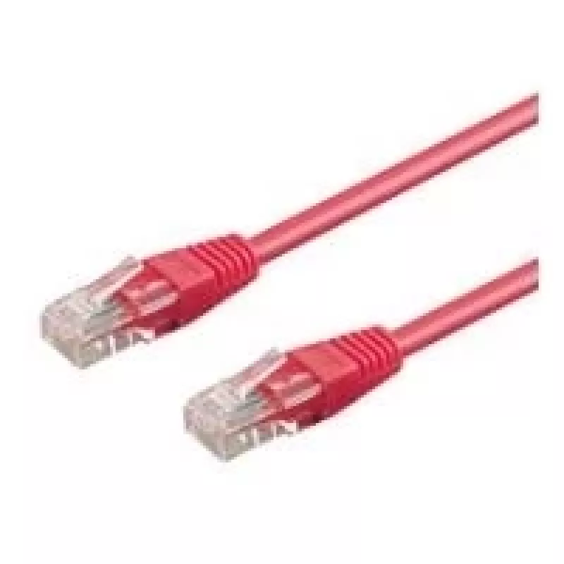 Wentronic 95244 Kabel krosowy Ethernet magenta