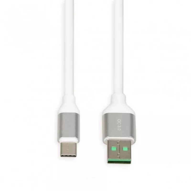 Kabel USB A na USB C IBOX IKUMTCWQC 1,5 m, USB 2.0, 3 A, biały