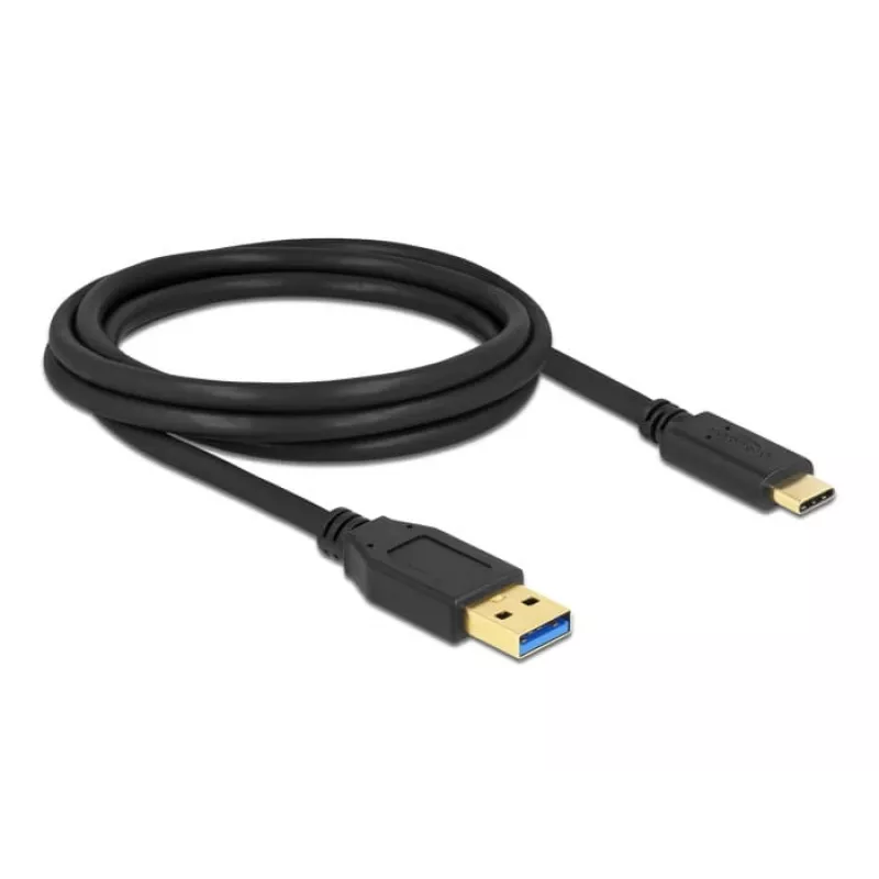 Kabel DeLOCK SuperSpeed USB (USB 3.2 Gen 2) Typ-A na Typ-C 2 m