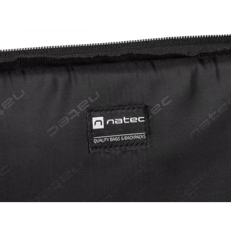 Torba na ramię NATEC Goa na laptopy 39,6 cm (15,6 cala), poliester, 1 komora, pasek na ramię, czarna