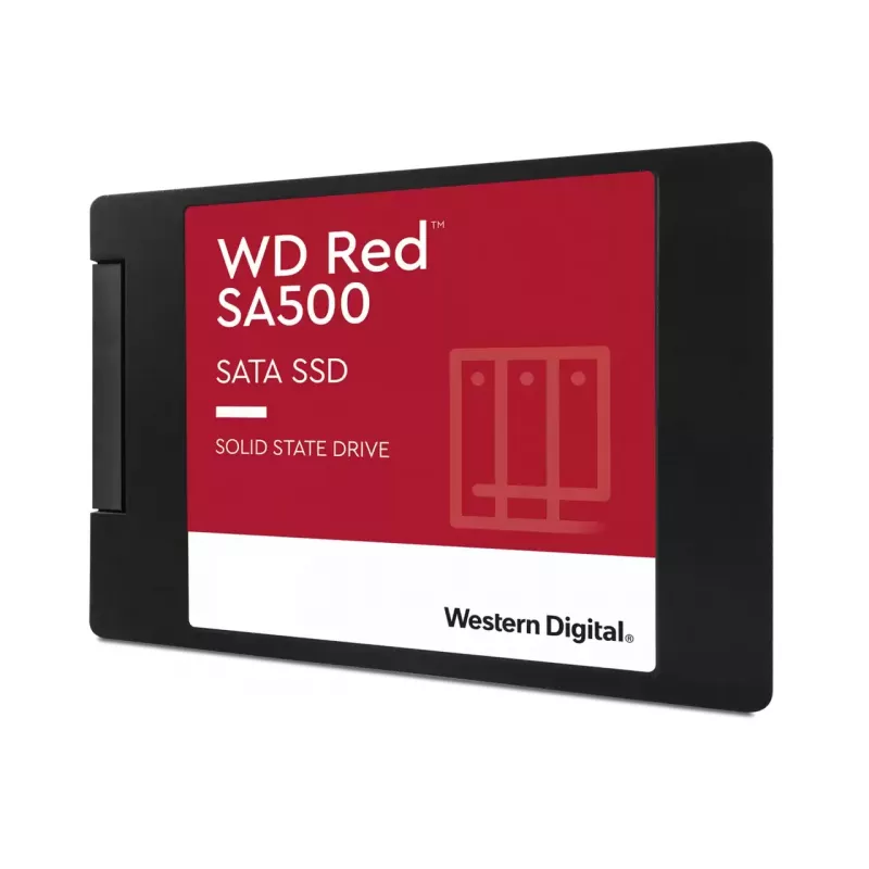 SSD Western Digital czerwony SA500 2TB 2.5 inch SATA III, 3D NAND, NAS