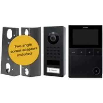 Doorbird D11 Business-Set, 10,2 cm (4 cal), IPS, 800 x 480 pikseli, 1080p, ultraszeroki, 200°