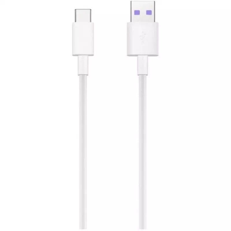 Huawei - AP71 / HL-1289 - Szybka ładowarka / Kabel danych Type-C – Biały BULK