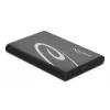Obudowa HDD/SSD DeLOCK 42610 – zewnętrzna obudowa na dysk SATA 2,5 cala HDD/SSD