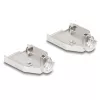 Osłona kabla DELOCK D-Sub 9-pin (męska/żeńska) srebrna, tworzywo sztuczne, 31×46×16 mm