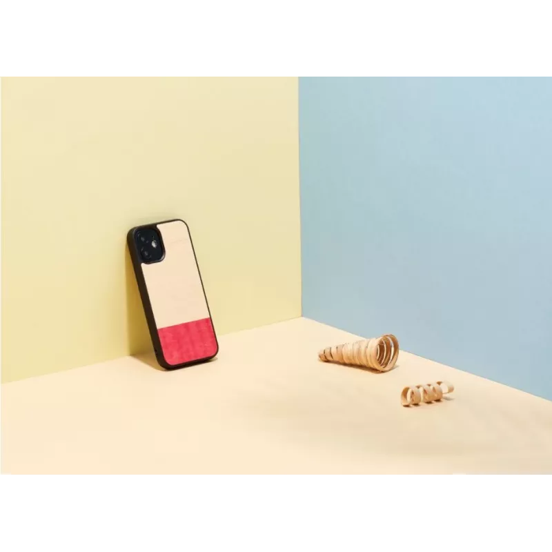 Etui ochronne man and wood na iPhone'a 12 mini — czarne