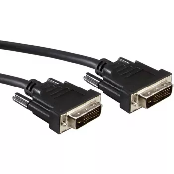 Kabel monitorowy DVI-D Dual Link ROLINE 24+1, męski-męski, 15 m