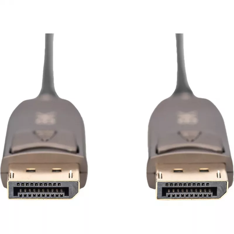 Hybrydowy kabel światłowodowy DisplayPort AOC, UHD 8K (czarny, 30 metrów)