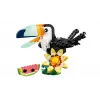 Zestaw konstrukcyjny LEGO Creator 3-w-1 Dzikie zwierzęta Tropikalny tukan 31173