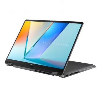ASUS Vivobook 14 Flip TP3407SA-DS74T Intel Core Ultra 7 256V Hybrydowy (2-w-1) 35,6 cm (14 cali) Ekran dotykowy WUXGA 16 GB LPDDR5x-SDRAM 1 TB SSD Wi-Fi 7 (802.11be) Windows 11 Home Szary