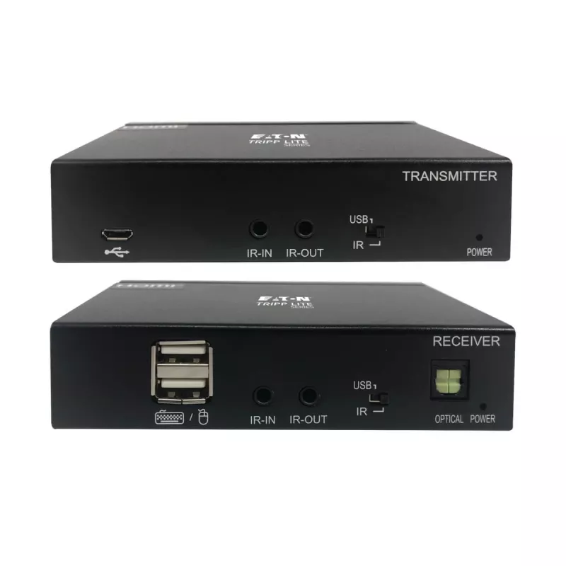 Zestaw przedłużacza USB C na HDMI przez Cat6 z obsługą KVM, 4K 60Hz, 4:4:4, Nadajnik/Odbiornik, USB, PoC, HDCP 2.2, do 70 m, TAA - Rozszerzenie wideo