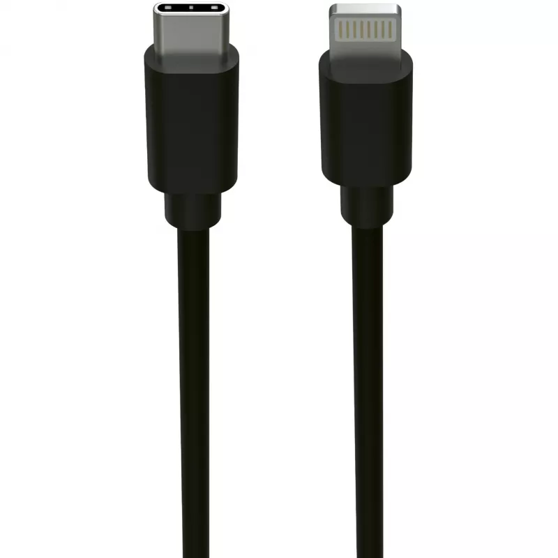 Kabel do telefonu komórkowego Ansmann 1700-0106 Czarny USB C Lightning 0,12 m