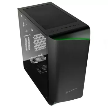 SilverStone Seta A1 Midi-Tower, Szkło hartowane - czarny