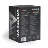 Chłodzenie procesora SAVIO SAVGCOVORTEXX2ARGB z 4 rurkami cieplnymi, wentylatorem 120 mm ARGB, czarne