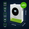 Falownik hybrydowy Qoltec Off-Grid 11000W
