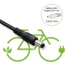 Ładowarka QOLTEC 36V–42V 4A do e-roweru, wtyk DC 5,5×2,1 mm