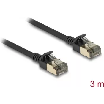 Kabel sieciowy DeLOCK RJ45 Cat.8.1 3m Czarny