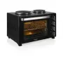 Piekarnik konwekcyjny Tristar z 2 płytami grzejnymi | OV-3670 | 35 L | 3200 W | Czarny