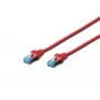 Kabel sieciowy Digitus CAT 5e SF/UTP RJ-45 2m Czerwony