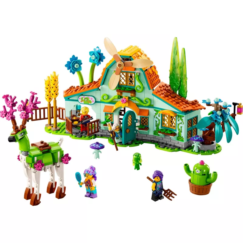 Zestaw klocków LEGO DREAMZzz Stajnia dla stworzeń 71459 — zestaw do zabawy z fantastycznymi stworzeniami LEGO