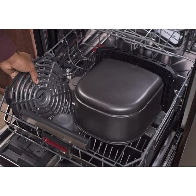 Frytkownica beztłuszczowa AEG AAF7SB — 6,9 l, 1700 W, cyfrowe sterowanie dotykowe, czarna