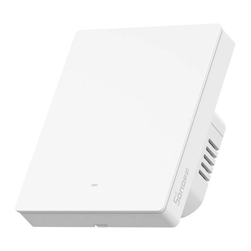 Naścienny inteligentny przełącznik Wi‑Fi Sonoff M5-1C-80W 1-kanałowy, do ramki, 80W