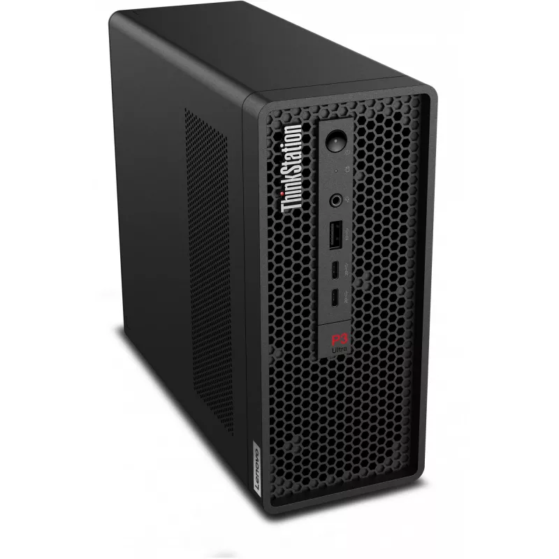 Lenovo ThinkStation P3 Ultra SFF Gen 2 Intel Core Ultra 7 265 32 GB DDR5-SDRAM 512 GB SSD Windows 11 Pro Stacja robocza Czarny
