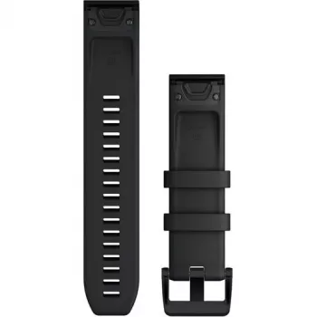 Garmin QuickFit - Uhrarmband für Smartwatch - Schwarz, black hardware
