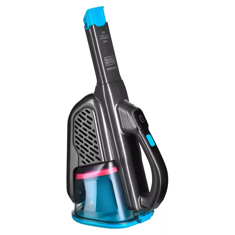 Odkurzacz ręczny Black & Decker BHHV320J Niebieski, Tytanowy Bezworkowy