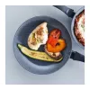 Pięcioczęściowy zestaw garnków Russell Hobbs Metallic Marble RH02814EU7 — powłoka nieprzywierająca, różne rozmiary