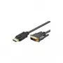 Kabel Goobay 2m DP/DVI DisplayPort ze złoconymi złączami