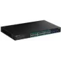 TRENDnet TPE 30284 - Switch - Smart - 24 x 10/100/1000 (PoE+) + 4 x 10 Gigabit SFP+ - rack-mountable - PoE+ (370 W) - AC 100 - 240 V (TPE-30284)