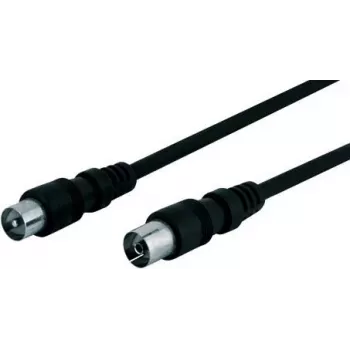 Wentronic Goobay kabel połączeniowy antenowy, czarny, 20 m – wtyk IEC/koncentryczny, gniazdo IEC/koncentryczne (50913)