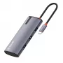 Hub USB-C Tellur TLL321061 z PD 3.0 100W, wyjściem HDMI i 3× portami USB 3.0