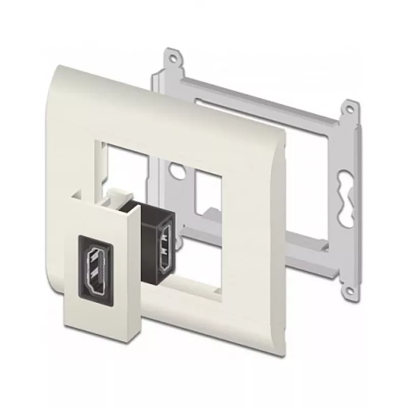 Moduł HDMI DeLOCK Easy 45 81304 kątowy 90° 22,5 x 45 mm