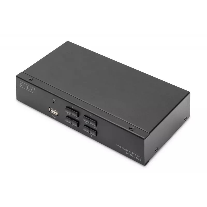 KVM Switch Digitus DS-12891 4x1 DP USB 4K Ultra HD